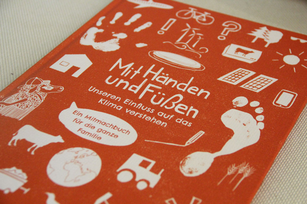 Mit Händen und Füßen Cover Kinderbuch Umwelt Nachhaltigkeit
