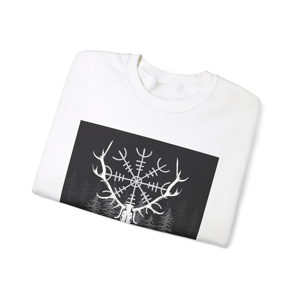 Thumbnail: Deep in the Woods Unisex Heavy Blend™ Crewneck Sweatshirt