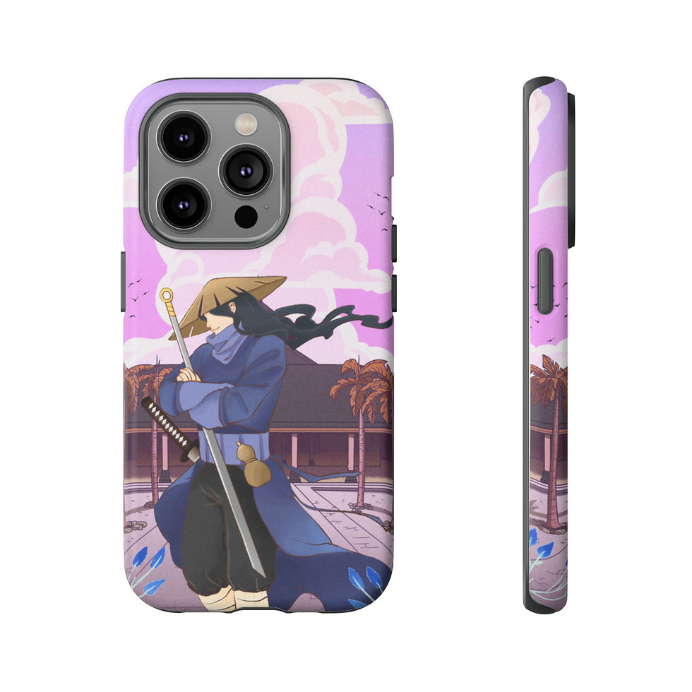 Thumbnail: Pink Anime warrior Tough Case