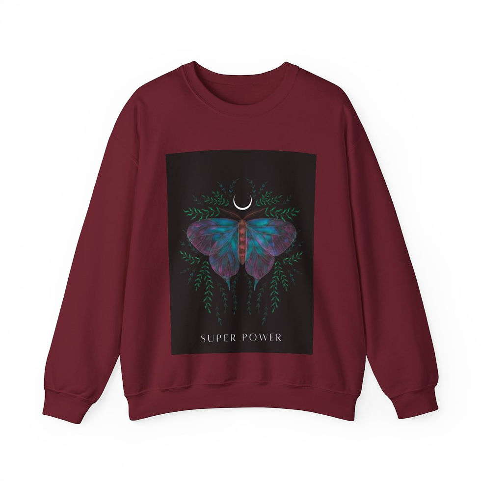 Thumbnail: Super power Unisex Heavy Blend™ Crewneck Sweatshirt