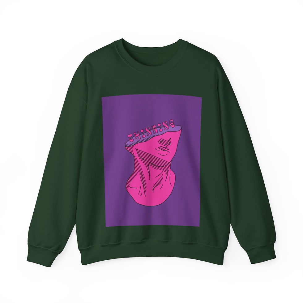 Thumbnail: Contemplate Unisex Heavy Blend™ Crewneck Sweatshirt