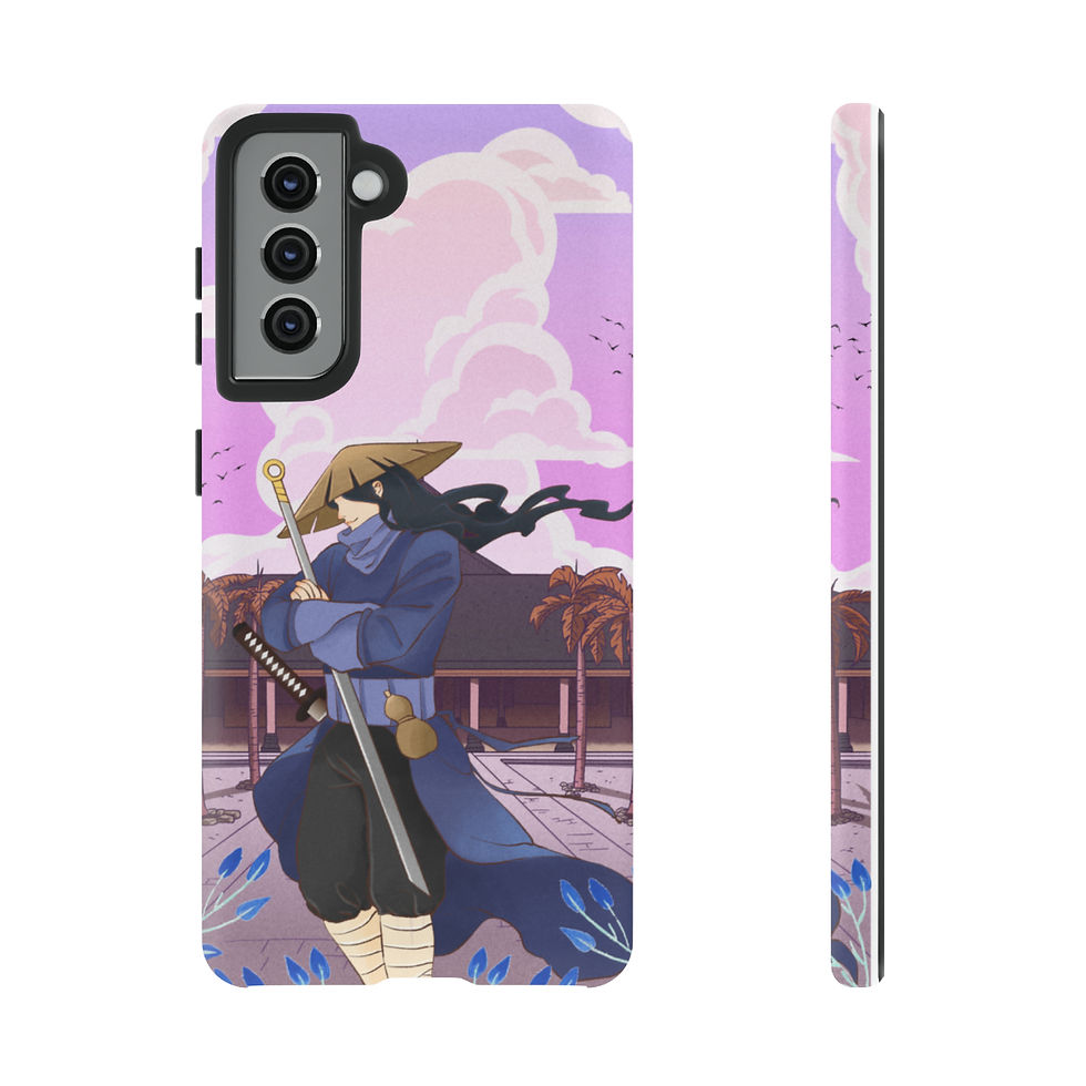 Thumbnail: Pink Anime warrior Tough Case