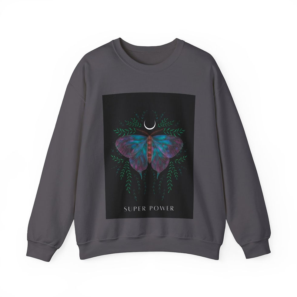 Thumbnail: Super power Unisex Heavy Blend™ Crewneck Sweatshirt