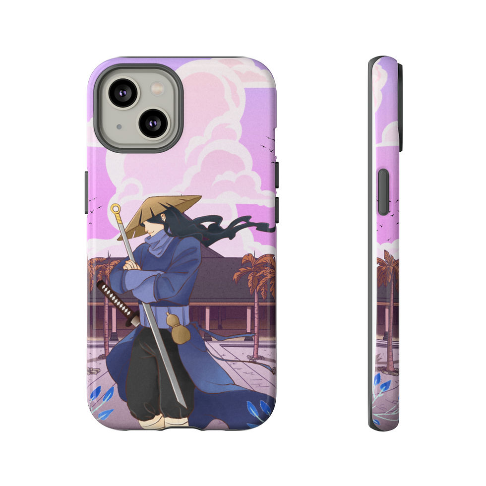 Thumbnail: Pink Anime warrior Tough Case