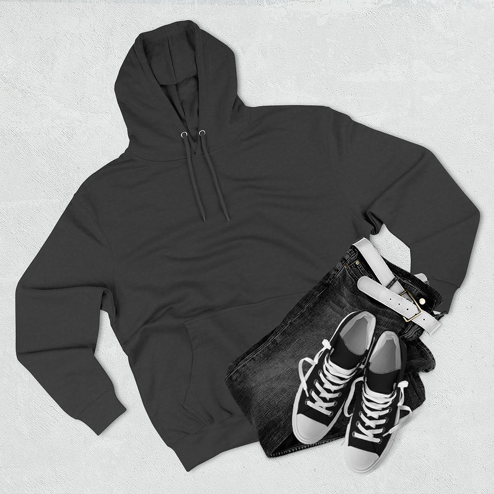 Thumbnail: "You are the light" Three-Panel Fleece Hoodie