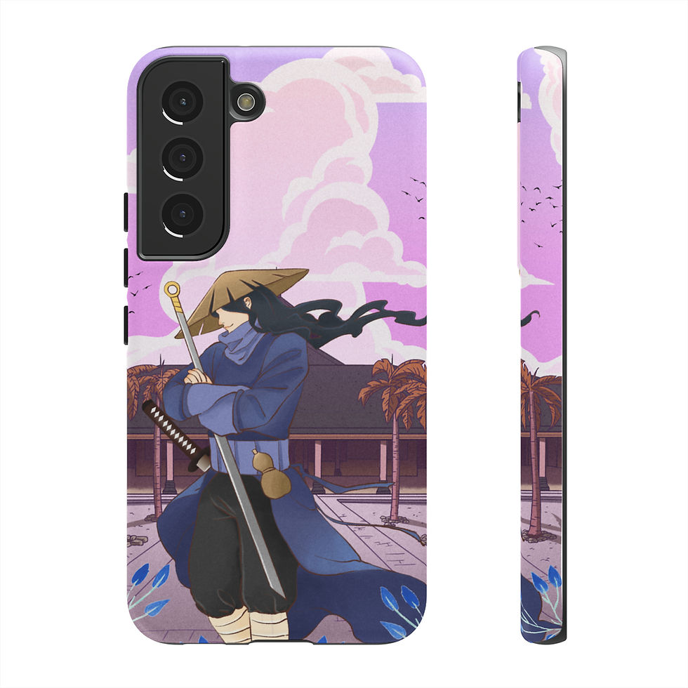 Thumbnail: Pink Anime warrior Tough Case