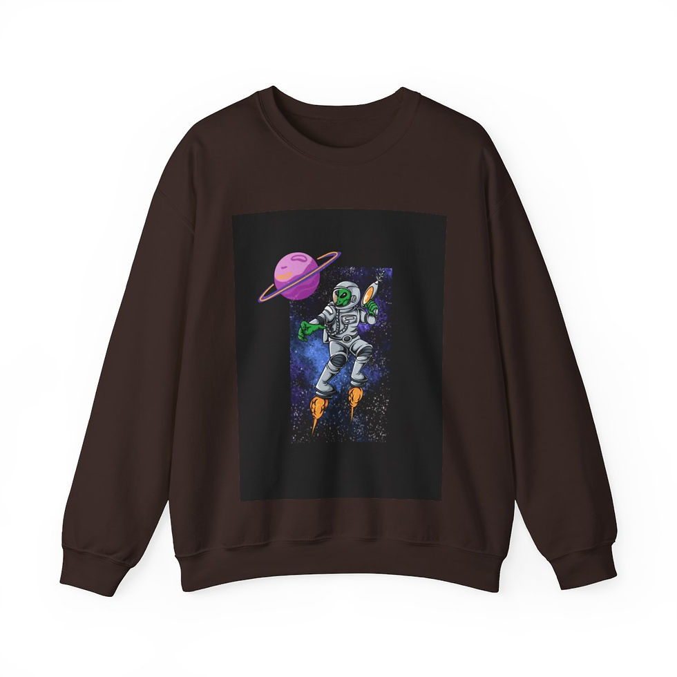 Thumbnail: I need Space Unisex Heavy Blend™ Crewneck Sweatshirt