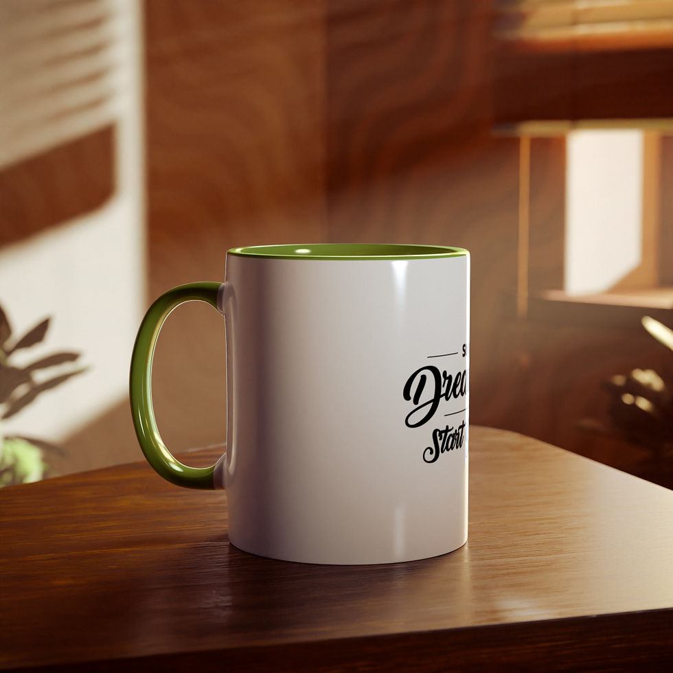 Thumbnail: Start Doing Two-Tone Coffee Mugs, 11oz