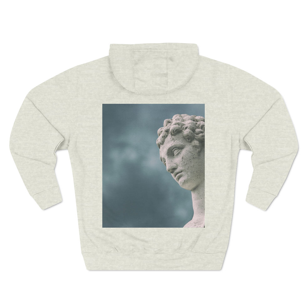 Thumbnail: "Cloud Walker" Three-Panel Fleece Hoodie