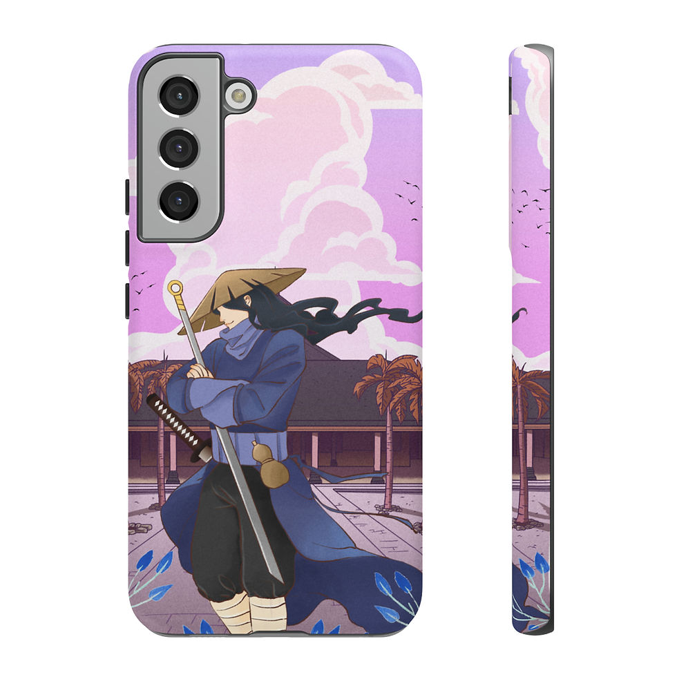 Thumbnail: Pink Anime warrior Tough Case
