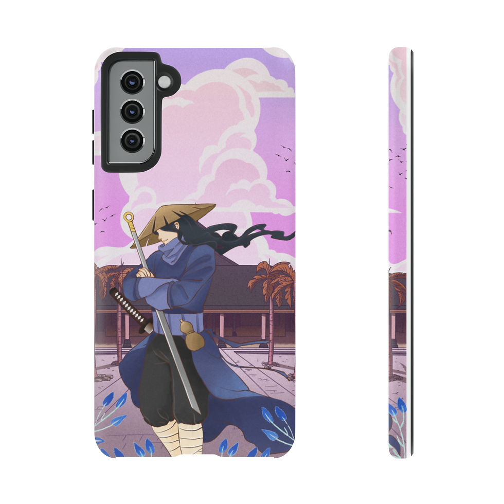 Thumbnail: Pink Anime warrior Tough Case