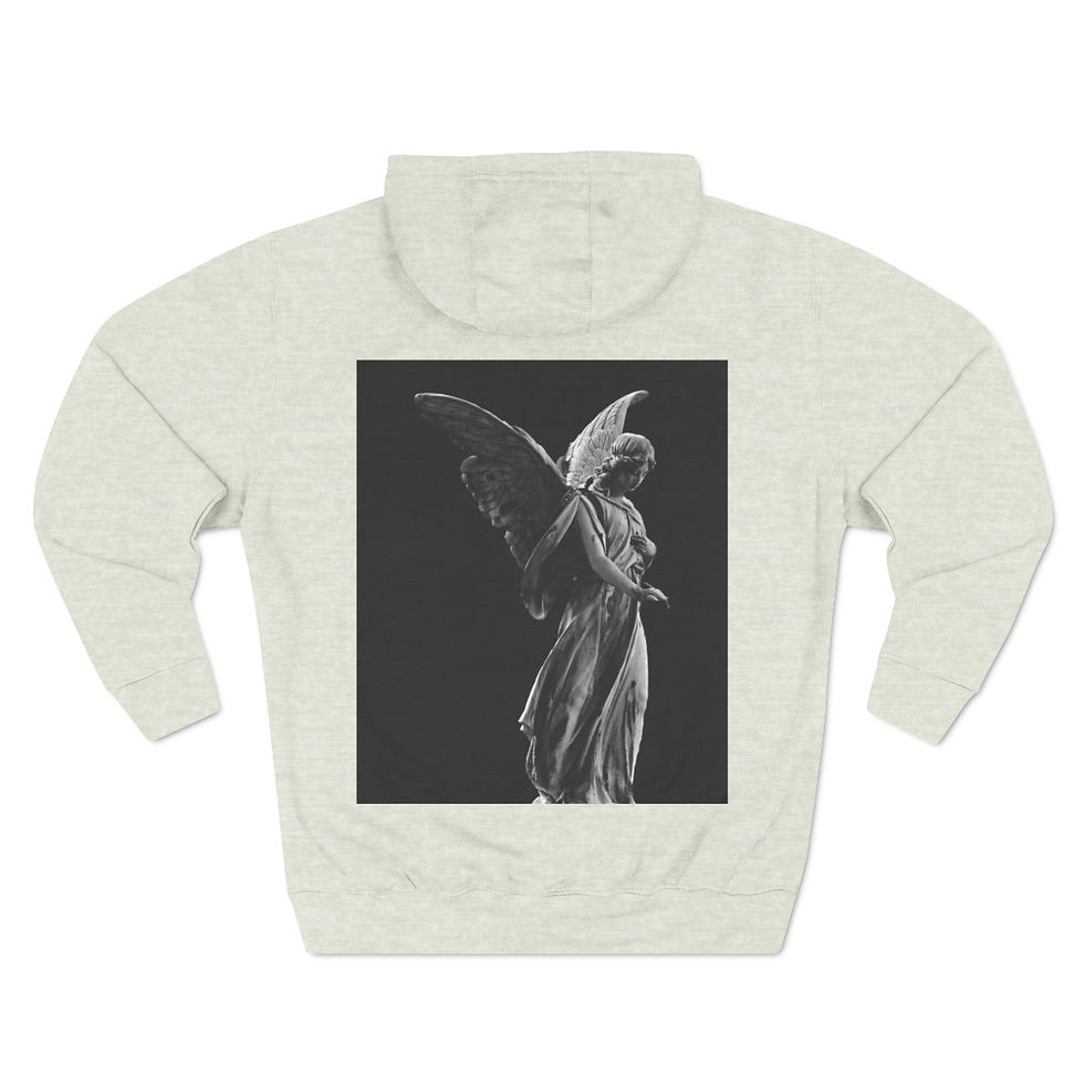 Thumbnail: "Mystical Guardian" Three-Panel Fleece Hoodie