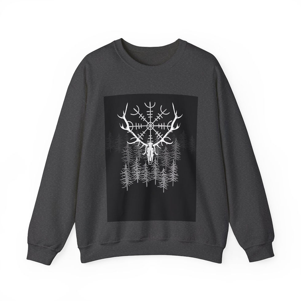 Thumbnail: Deep in the Woods Unisex Heavy Blend™ Crewneck Sweatshirt