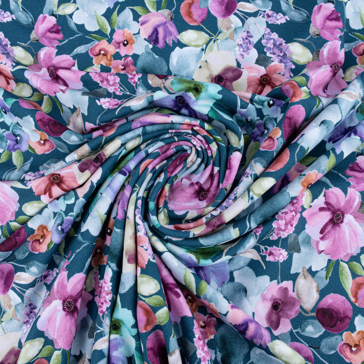 SF4 - Sweat & Fleece - Aquarell Blüten - Sommersweat