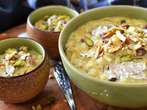 Meetha Khichda (Spiced Wheat Pudding)