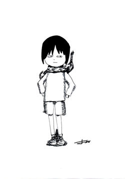 立ち向かい行く