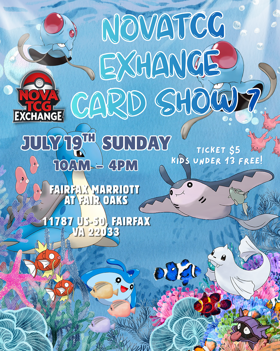 NOVA TCG Exchange Cardshow #7 : Ocean Breeze