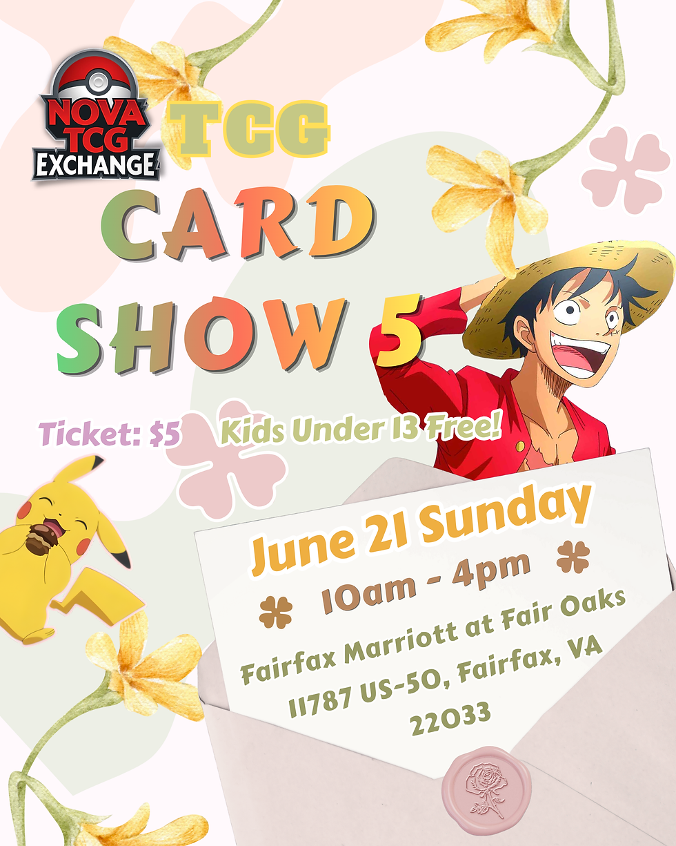 NOVA TCG Exchange Cardshow: Golden Chase