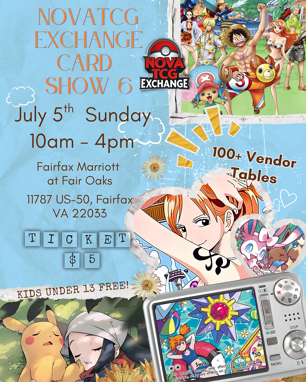 NOVA TCG Exchange Cardshow #6 : Summer Memory