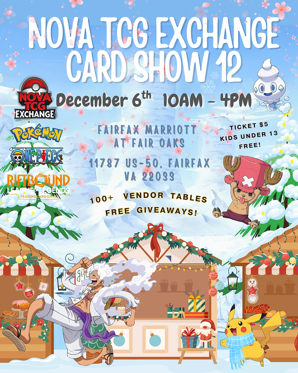 NOVA TCG Exchange Cardshow #12