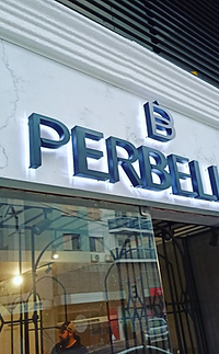 letras caixa com led
