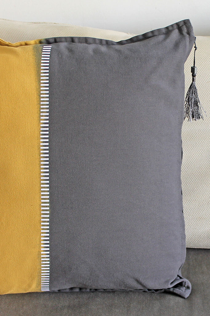 Thumbnail: Hand-Dyed Blue Cushion cover