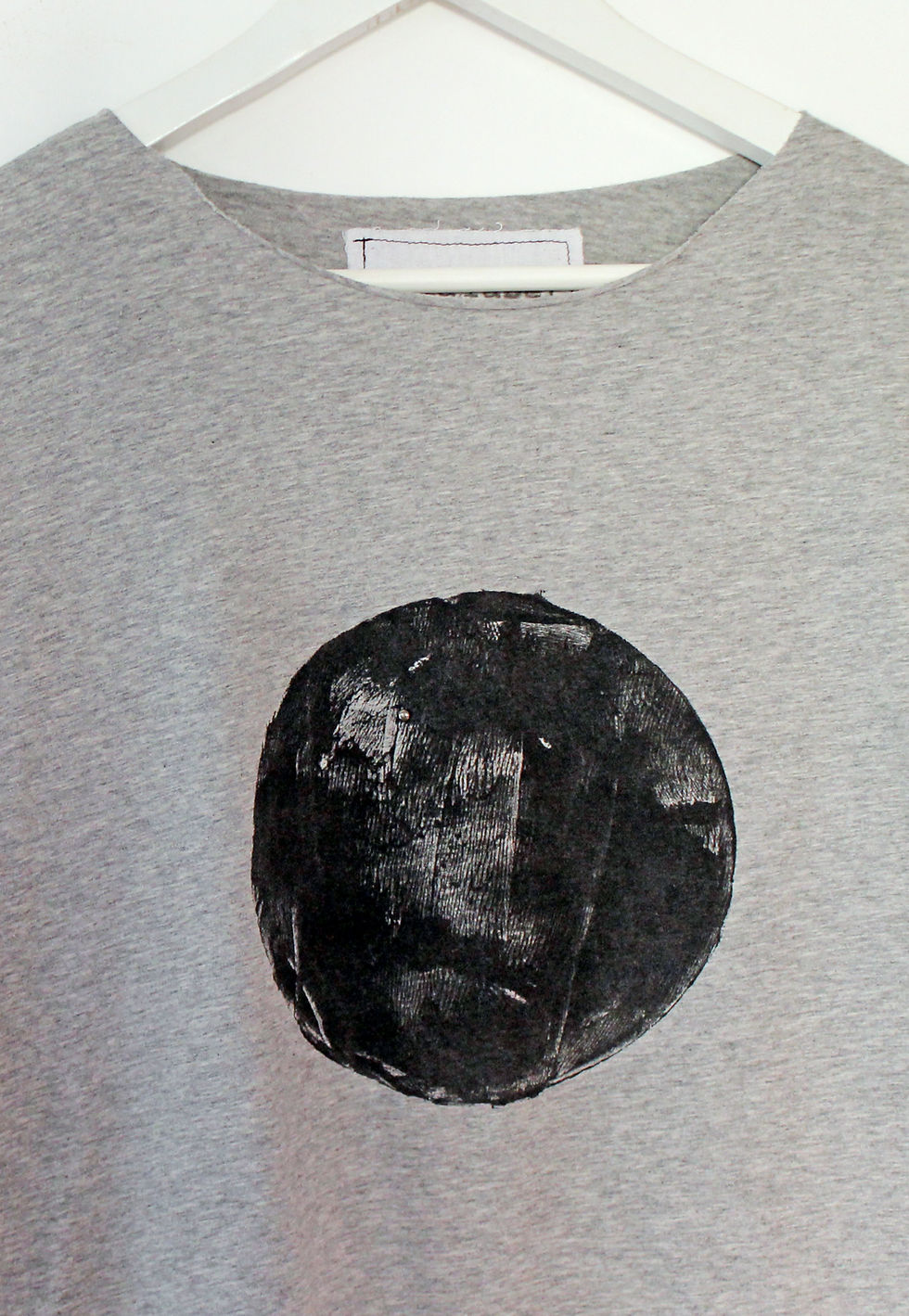 Thumbnail: Moon printed Olive green t-shirt