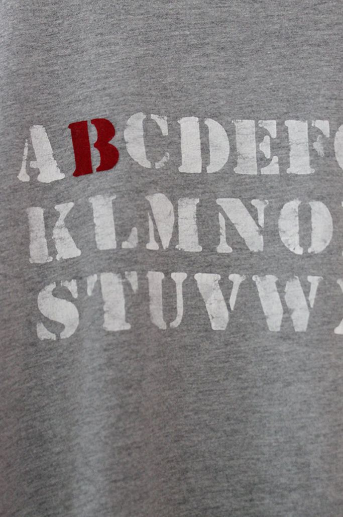 Thumbnail: Personalized Monogram Black T