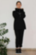 Thumbnail: Heather Grey turtleneck sweatshirt