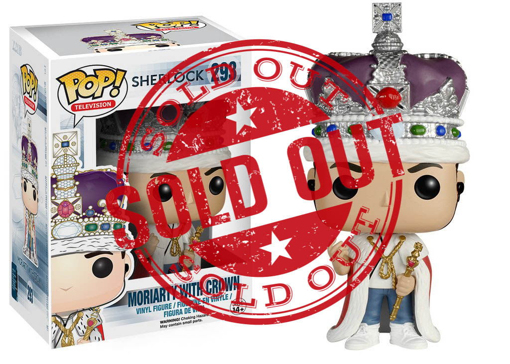 FUNKO POP! 公仔 : 《新世紀福爾摩斯》 - 皇冠莫里亞提