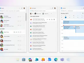 Microsoft 365 taskbar apps