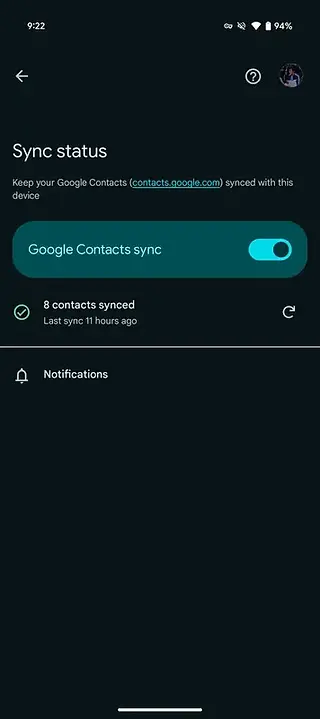 Google Contacts 