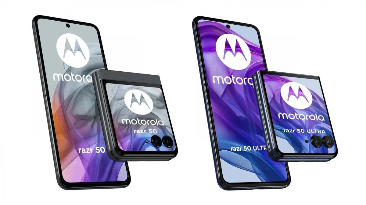 Motorola Razr 50 look