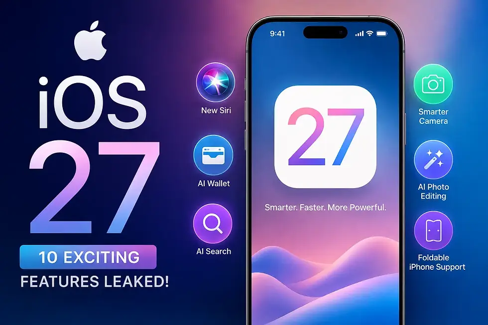 iOS 27 Features