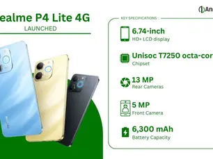 Realme P4 Lite 4G