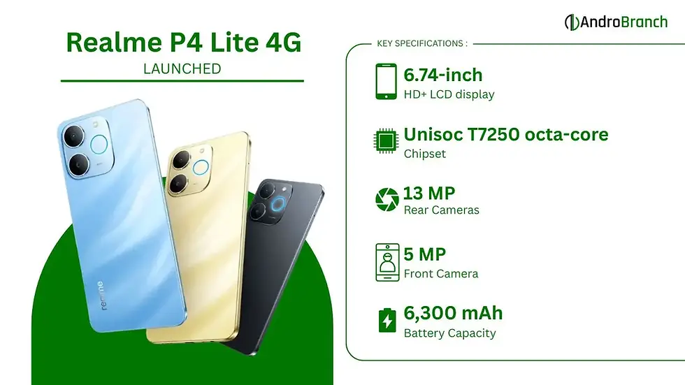 Realme P4 Lite 4G
