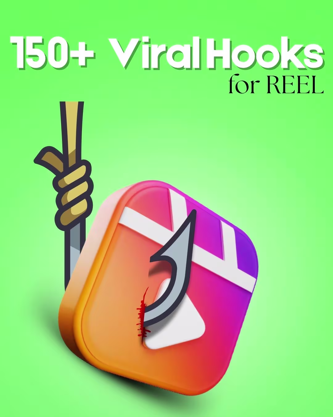 Viral Hooks MasterPack 2025 - 150+ Ready-to-Use Reels Hooks + 3 Exclusive Bonuse