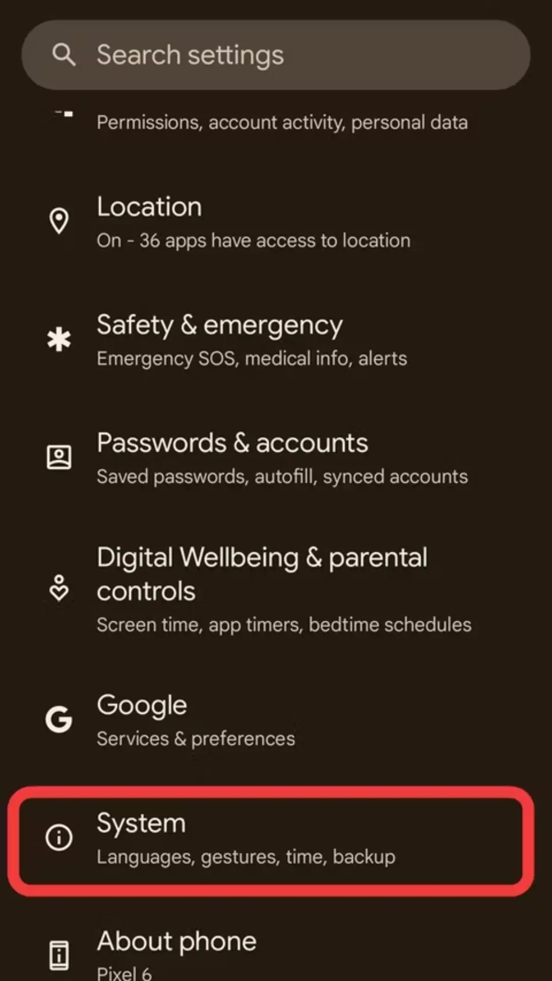 change the keyboard on Android