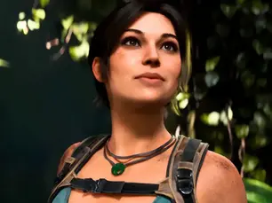 Lara Croft in Tomb Raider Legacy of Atlantis exploring ancient ruins in the Unreal Engine 5 reboot announced at Summer Game Fest 2026.
