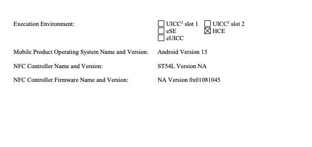 Google Pixel 9a Gets EMVCo Certification