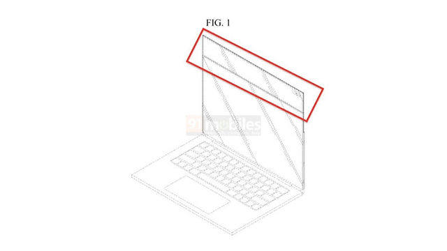 Samsung laptop with folding screen