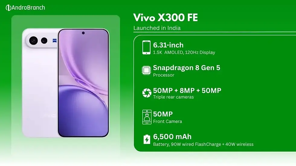 Vivo X300 FE