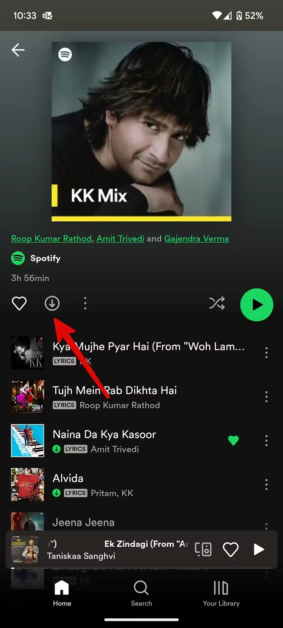 Spotify Screenshot