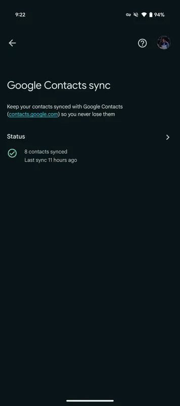 Google Contacts 