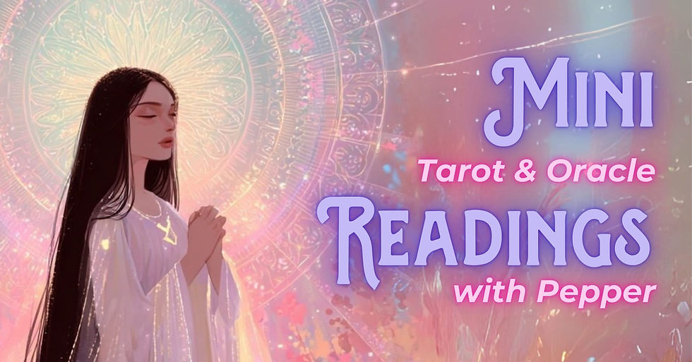 Mini Tarot/Oracle Card Readings