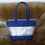 Miniaturbild: Handtasche, Damenhandtasche, Golf Handtasche, Ledertasche, Blau, Beautytasche, Handarbeit Schweiz