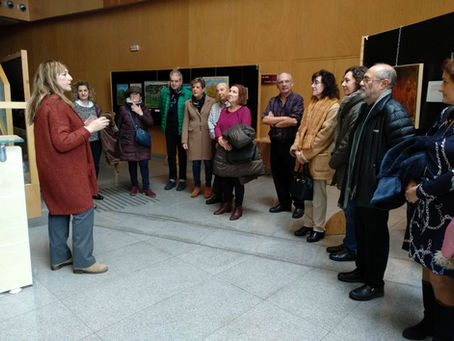 Inauguración de mi exposición