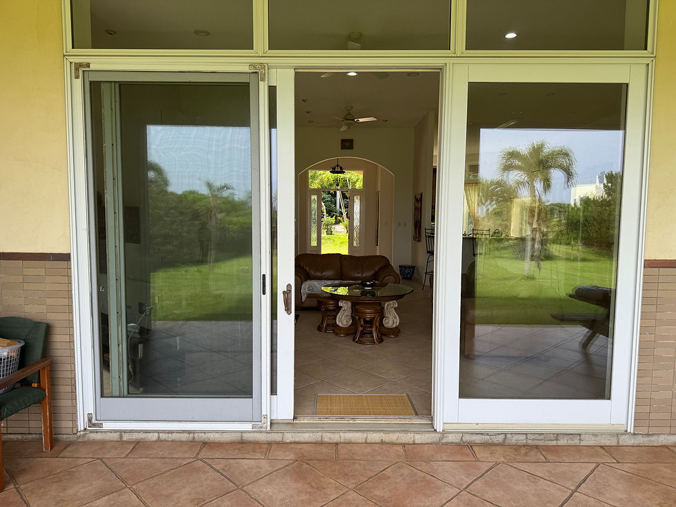 Villa from Porch
