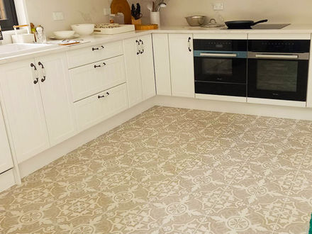 kitchen floor tiling