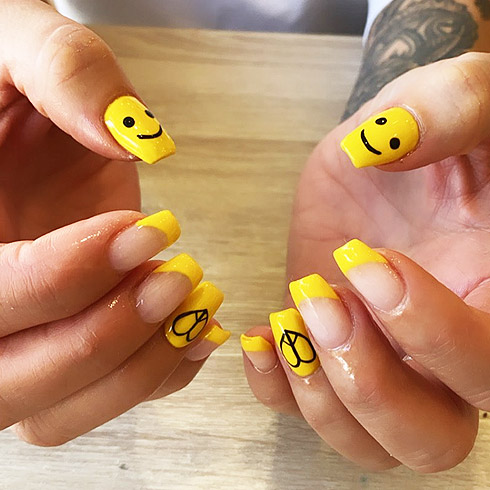 Happy summer nails